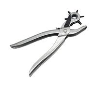 Strap Punch Machine Bag Setter Sewing Household leathercraft Leather Puncher Revolve Tool Plier Eyelet Belt Hole Watchband Punch,b