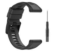 Strap Replacement Silicone Watch Strap 22.4mm Band for Garmin Forerunner 955 Descent G1