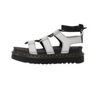 Strap Sandals - female - Dr. Martens - Flat Sandals - Gray - 6 UK - Shoes 6 UK