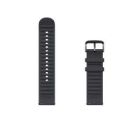 Strap Silicone Series - Textured Edition - 22mm / Thunder black