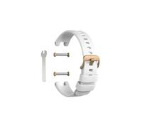 Strap silicone strap Fit for Garmin LilY Watch Replacement Wristband Watchband Accessories (Color : White(with accessories))