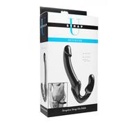 Revolver Strapless Strap On G-Spot Dildo Black