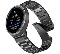Strap Venu 2S, 18mm Stainless Steel Band Replacement Watchband for Venu 2S/Vivoactive 4S 40mm/Vivomove 3S/Fossil Women's Q Venture HR Gen 4/Gen 3/Withings Steel HR 36mm/Huawei Watch 1/Fit