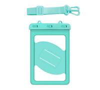 Strap Waterproof Phone Pouch for Pool Trips, Clear Front Dry Storage Bag for Beach and Splash Prone Use Phone Dry Pouch Waterproof Carry Bag Pool Beach Water Park Drifting Clear Window Triple Seal