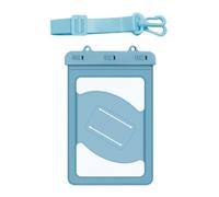 Strap Waterproof Phone Pouch for Pool Trips, Clear Front Dry Storage Bag for Beach and Splash Prone Use Phone Dry Pouch Waterproof Carry Bag Pool Beach Water Park Drifting Clear Window Triple Seal