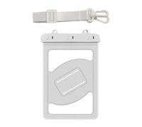 Strap Waterproof Phone Pouch for Pool Trips, Clear Front Dry Storage Bag for Beach and Splash Prone Use Phone Dry Pouch Waterproof Carry Bag Pool Beach Water Park Drifting Clear Window Triple Seal