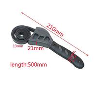 Strap Wrench, 50cm Multi Functional Rubber Belt Wrench Adjustable Bottle Opener Rubber Strap Oil Filter Auto Oil Filter Car Repair Spanner Hand Tools (AsShown)