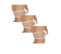 Strapless Bras for Bigger Bust, Breathable Push up Strapless Bra Solid Color Mesh Cutout at Back Women's Bras Boob Tube Bra Ladies Bra Push up Bandeau Seamless Wireless Padded Strapless Bras Sale