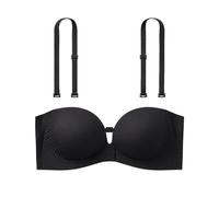 Strapless Bras for Women,Front Fastening Bras for Women UK Invisible Seamless Bra Anti Sagging Jelly Bra