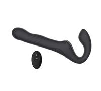 Strapless Strap On Thrusting & Vibrating Mina Surge Remote Control Sex Toy