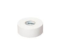 STRAPPAL Zinc Oxide Tape - Rigid Strapping Tape for Sports, Finger, Wrist, and Ankle Support - Hypoallergenic Latex Free Adhesive - Easy Tear Athletic Tape - 1.25 cm x 10 m - White