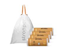 Strapper 100 Waste Bags Orange - Suitable for simplehuman code H - 30-35 liters