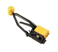 Strapping Machine, A333 Manual Sealless Steel Strapping Machine Pallet Tool Handheld Buckle Free Belt Packing Banding 13-19MM(16MM)