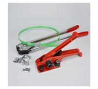Strapping Machine for Packaging Pallet Packaging Strapping Banding Kit, Plastic Steel Strapping Strapping Machine Tightener Tensioner Packing Pliers Set Manual Packing Strapping Machine Save Time and