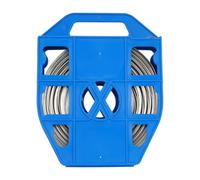 Strapping Tensioner Tool Set Stainless Steel with 100ft Banding Coil | Quenching Process PVC Ergonomic Handle Ratchet Mechanism Adjustable Knob Strap Dispenser 25x0.9mm for PP Plastic Steel