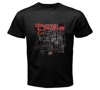 Strapping Young Lad City Rock Band Men's Black T-Shirt Size S to 3XL