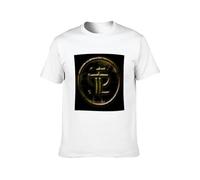 Strapping Young Lad Metal Rock Casual Round Neck T Shirt White M