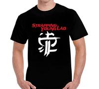 Strapping Young Lad Metal T-Shirt Mens Unisex Black Tees XL