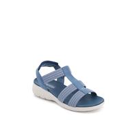 Strappy Elasticated Slip-On Sandals Pavers Navy 6
