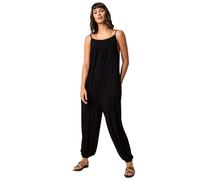 Strappy Full Length Jersey Jumpsuit Roman Black 14