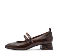Tamaris Women's Pump with Strap 1-22318-43 Pumps, Brown Comb, 36 EU, Brown Comb, 3 UK