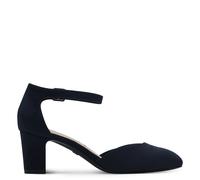 Tamaris Women's Vegan Elegant Pumps, Navy, 36 EU