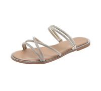 Strappy Sandal Women，Glitter Sandals For Women，Ladies Active Summer Walking Sliders, Ladies Hook Loop Strap Shoes, Casual Holiday Outdoor Sliders, Ladies Sparkly Diamante Toe Post Sandal