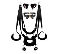 Straps Adults Bed Restraint and Harness Sex Couples Sweater L/WA145 | Our Sexual Restraint Equipment With Adjustable Leg Straps Brings Endless Fun To The Game