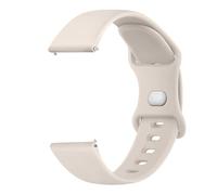 Straps Compatible for Samsung Galaxy Watch 3 41mm 42mm/Samsung Galaxy Watch Active 2 40mm 44mm/Samsung Gear Sport, 20mm Soft Watch Replacement for Samsung Galaxy Watch 3 41mm (20mm, Starlight)