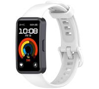 Straps Compatible with Huawei Band 10/9 / 8 Strap, Adjustable Replacement Wristband Silicone Sport Band for Huawei Band 10 Smart Watch (White)