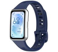 Straps Compatible with Huawei Band 11 Pro Strap, Adjustable Replacement Wristband Silicone Sport Band for Huawei Band 11 Pro Smart Watch (Blue)