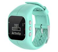 Straps Compatible with Polar A300 Strap, Adjustable Replacement Wristband Silicone Sport Band for Polar A300 Smart Watch (Mint green)