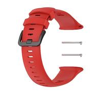 Straps Compatible with Polar Vantage V2 Strap, Adjustable Replacement Wristband Silicone Sport Band for Polar Vantage V2 (Red)