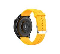 Straps Compatible with Polar Vantage V3/Vantage M2/Vantage M Strap, Adjustable Replacement Wristband Silicone Sport Band for Polar Vantage M/Vantage M2/Vantage V3 (Yellow)