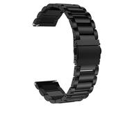 Straps Compatible with Withings ScanWatch 38mm Strap, Metal Stainless Steel Wristband Replacement Business Band for ScanWatch 38mm Smart Watch (Black)