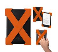 Strapsicle Hand Strap for Kindles & Kobos - Fits Kindle Basic Gen 11 & 12, Kobo Nia - 2 Pack Lightweight Grip - Small - Orange