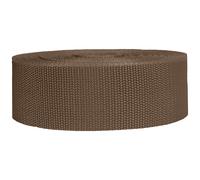 Strapworks Heavyweight Polypropylene Webbing - Heavy Duty Poly Strapping for Outdoor DIY Gear Repair 2 Inch x 25 Yards - Tan