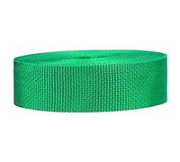 Strapworks Poly Strapping for Outdoor DIY Gear Repair, Pet Collars, Crafts - 1.5 Inch, Polypropylene, Kelly Green, 1.5" x 25 Yard