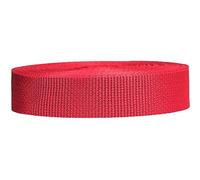 Strapworks Poly Strapping for Outdoor DIY Gear Repair, Pet Collars, Crafts-1 Inch, Polypropylene, Red, 1" x 50 Yard