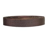 Strapworks Poly Strapping for Outdoor DIY Gear Repair, Pet Collars, Crafts, Polypropylene, Brown, 3/4" x 10 Yard