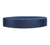 Strapworks Poly Strapping for Outdoor DIY Gear Repair, Pet Collars, Crafts, pp, Navy Blue, 3/4" x 50 Yard