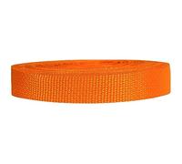 Strapworks Poly Strapping for Outdoor DIY Gear Repair, Pet Collars, Crafts, pp, Orange, 3/4" x 10 Yard