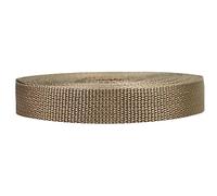 Strapworks Poly Strapping for Outdoor DIY Gear Repair, Pet Collars, Crafts, pp, Tan, 3/4" x 10 Yard