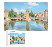 Strasbourg City Classic Jigsaw Puzzle for Adults, 1000 PCS