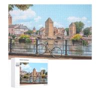 Strasbourg Colourful Jigsaw Puzzle for Adults, 1000 PCS