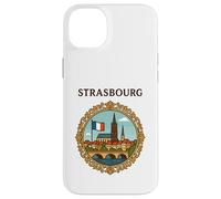 Strasbourg France City Landscape Bridge Victorian Frame Art Case for iPhone 14 Plus