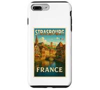 Strasbourg France Vintage Travel Souvenir Poster Art Graphic Case for iPhone 7 Plus/8 Plus