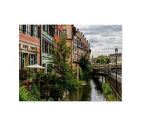Strasbourg - La Petite France,Jigsaw Puzzles 1000 Pieces for Adults, Classic Puzzle Kids Puzzle Challenging And Difficult Puzzles for Adults And Teens(75x50cm)-AR16