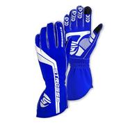 ＳＴＲＡＳＳＥ STRASSE Racing Gloves Outstitch Outseam Gaming Gloves Hankon Race Sim Gran Turismo Blue XL Size
