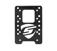 ＳＴＲＡＳＳＥ STRASSE T598 Mount Adapter - Heavy-Duty 4-Bolt Plate to Fit Thrustmaster T598 Direct-Drive Base on STRASSE & Fanatec-Pattern Cockpits, Easy Bolt-On Upgrade